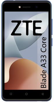 Smartfon ZTE Blade A33 1/32GB Blue (6902176090844)