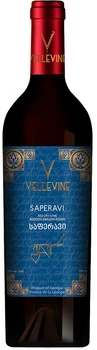 Вино Vellevine Saperavi красное сухое 0.75 л (4860117330287)
