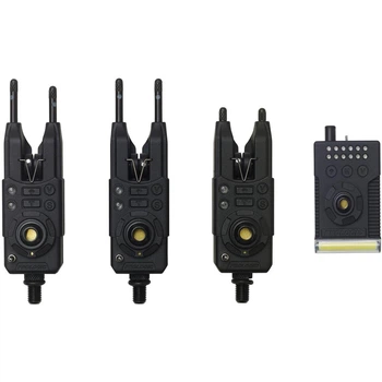 Набор сигнализаторов Prologic Fulcrum RMX Pro Bite Alarms Presentation Set 3+1 multi colour