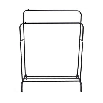 Двойная стойка для одежды Double floor Hanger 111*56*144 см Черный (SH772402)