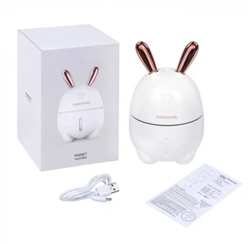 Увлажнитель воздуха и ночник Белый Humidifiers Rabbit зайчик (SH773457)
