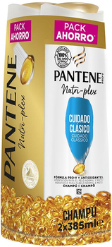Szampon Pantene Pro V Nutri Plex Classic 2 x 385 ml (8700216086721)