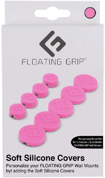 Osłony do montażu na ścianie Floating Grip Wall Mount Covers Pink (5713474048304)