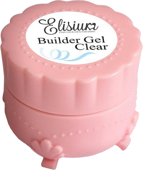 Нарощування нігтів Elisium Builder Gel Clear 8 мл (5902539709858)
