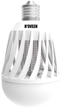Лампочка з функцією інсектицидної лампи N'oveen IKN803 (5902221621390)