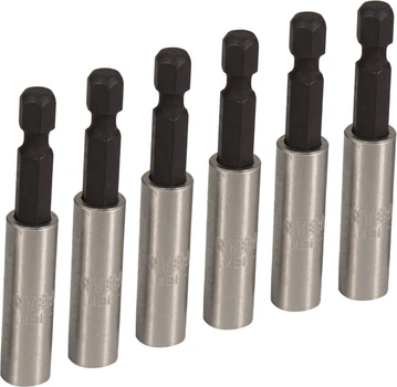 Комплект магнитных держателей 1/4 (Intertool) (5 шт.) (VT-5732)
