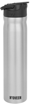 Пляшка для води N'oveen TB582 730 мл срібного кольору (5902221622939)