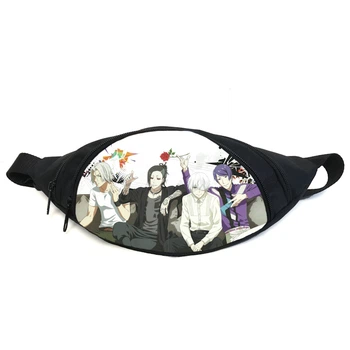 Поясная сумка бананка Токийский гуль Tokyo Ghoul (GB TG 041) Gear Bag черная