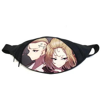 Поясная сумка бананка Токийские мстители Tokyo Revengers (GB TR 039) Gear Bag черная