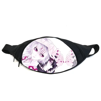 Поясная сумка бананка Токийский гуль Tokyo Ghoul (GB TG 045) Gear Bag черная