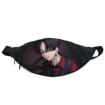 Поясная сумка бананка Токийские мстители Tokyo Revengers (GB TR 029) Gear Bag черная