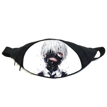 Поясная сумка бананка Токийский гуль Tokyo Ghoul (GB TG 030) Gear Bag черная