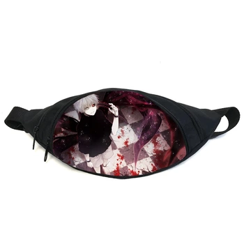 Поясная сумка бананка Токийский гуль Tokyo Ghoul (GB TG 039) Gear Bag черная