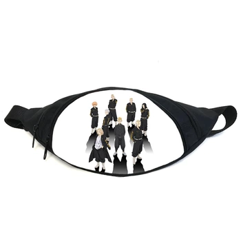 Поясная сумка бананка Токийские мстители Tokyo Revengers (GB TR 01) Gear Bag черная