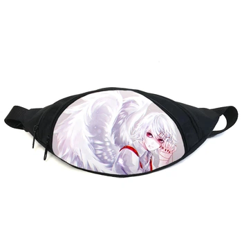 Сумка бананка Токійський гуль Tokyo Ghoul (GB TG 029) Gear Bag чорна