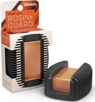 Каніфоль для смичка із захисним тримачем D'Addario Rosin Guard - Light Rosin