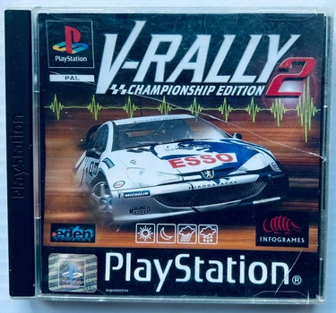 V-Rally 2 Championship Edition, Б/В, англійська версія - диск для PlayStation 1