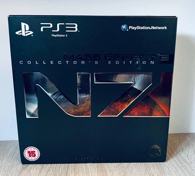 Mass Effect 3 N7 Collector's Edition, Б/У, русские субтитры - диск для PlayStation 3