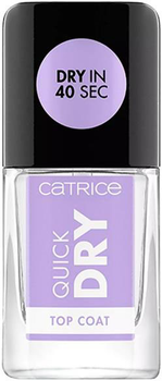 Lakier do paznokci Catrice Cosmetics Quick Dry Top Coat 10.5 ml (4059729312686)