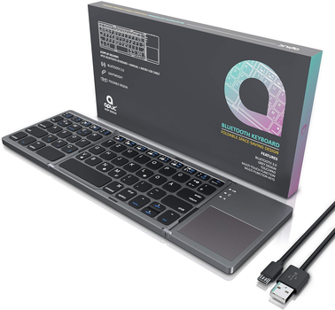 Клавіатура бездротова CSL-Computer складна (72230332477) g1