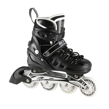 Роликові ковзани 2в1 Nils Extreme NH10905 LED розм. L 39-42 чорний