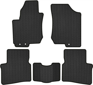 EVA коврики EVAtech в салон авто для Kia ProCeed (ED) Restyling 2010-2012 1 поколение Htb EU 5 шт Black (KI33695CGO5AV3RBB)