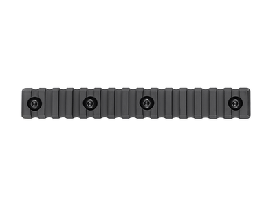 Планка Пикатинни КРУК CRC 9018 Armor Black на 15 слотов с креплением M-Lok