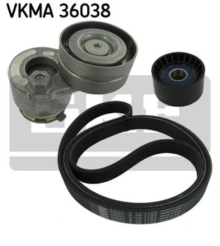 Поликлиновой ременный комплект SKF (VKMA36038)