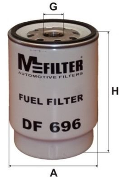 Топливный фильтр MFilter (DF696)