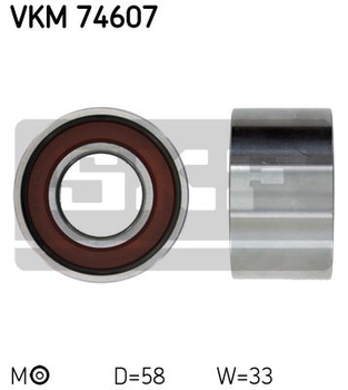 Натяжний ролик, ремінь ГРМ SKF (VKM74607)