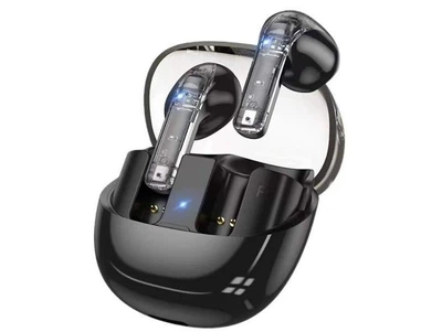 Навушники бездротові bluetooth HOCO DES34 Glow BT headset Black