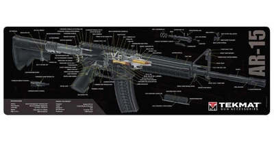 Коврик для оружия Tekmat AR-15 Cut Away