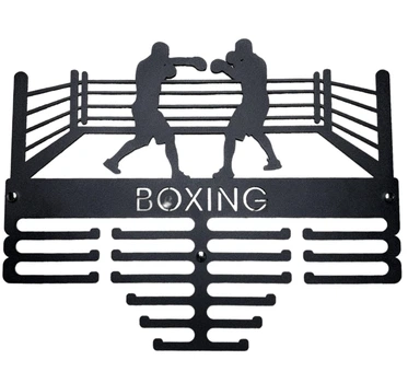 Медальница boxing именная для спортсменов на подарок