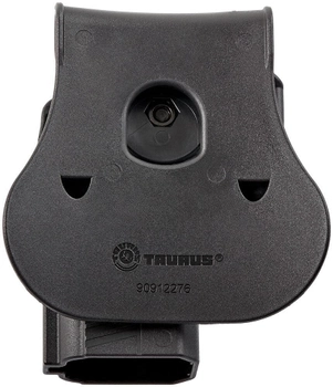 Кобура для Taurus PT24/7 PRO/PT800. Крепление на пояс. Материал - пластик. Цвет - черный