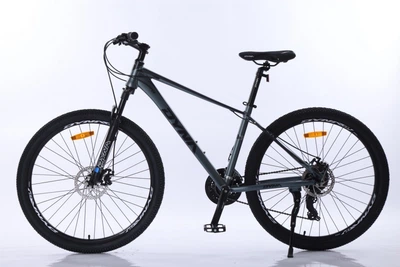 Велосипед 27,5" T12000 Dyna 24 скор. алюминий темно-серый