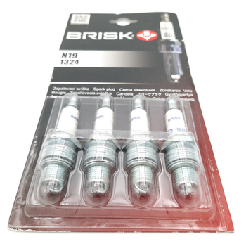 Свечи BRISK Classic N19 на ГАЗ, ЗИЛ, УАЗ (короткая резьба)