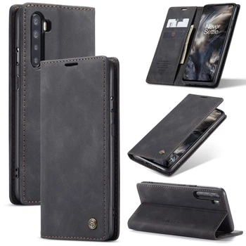 Чехол книжка с магнитом OnePlus Nord CaseMe Black (34706-2B)