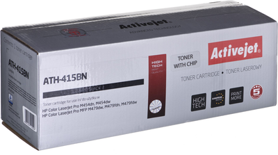 Картридж Activejet Supreme для HP 415A W2030A с чипом Black (ATH-415BN CHIP)