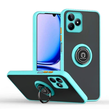 Защитный чехол MatteLuxe Realme C53 (с кольцом) Light Blue (34663-0B)
