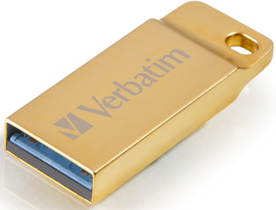 Флеш пам'ять USB Verbatim Metal Executive USB 3.2 64GB Gold (23942991069)