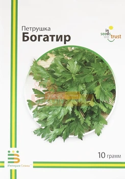 Насіння Петрушка листова Богатир 10г Империя семян