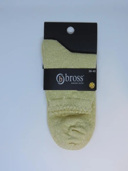 Шкарпетки жіночі з металевою ниткою Bross Socks р.36-40 Туреччина арт.2101-G