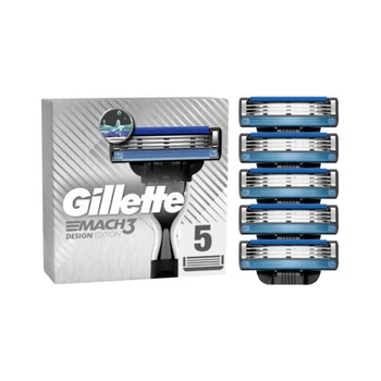 Картриджи сменные для бритья Mach3 мужские Gillette Mach 3 Design Edition 5 шт.