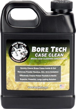 Засіб для чищення гільз Bore Tech CASE/CARTRIDGE CLEANER. Об’єм - 946 мл