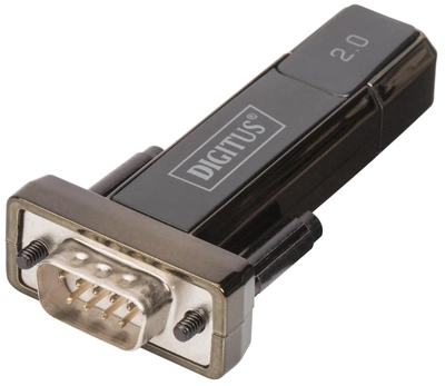 Adapter Digitus USB na RS232 Czarny (DA-70156)