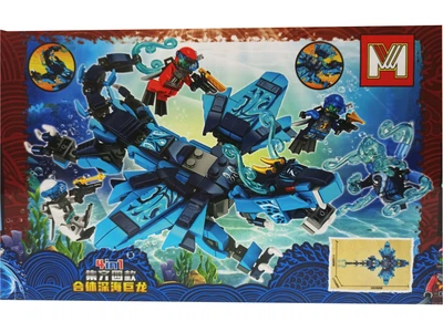 Набор 4в1 Конструктор Ниндзя 