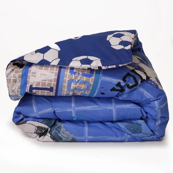 Підковдра Бязь Football Blue 145*210 см Синій
