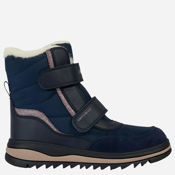 Дитячі зимові черевики для дівчинки GEOX GEOJ36EWB054FUC4002 33 Сині (8056206356351)