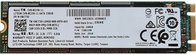 SSD накопитель Lite-On 256GB M.2 2280 SATA (CV8-8E256)