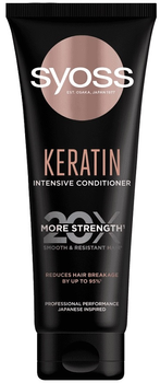 Odżywka Syoss Keratin Intensive Conditioner do włosów słabych i łamliwych 250 ml (9000101665703)